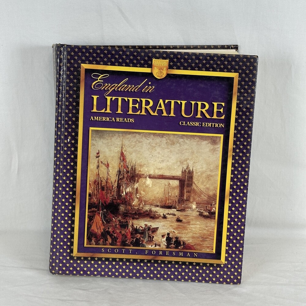 England In Literature America Reads Classic Ed Hamlet Textbook Scott Foresman HC